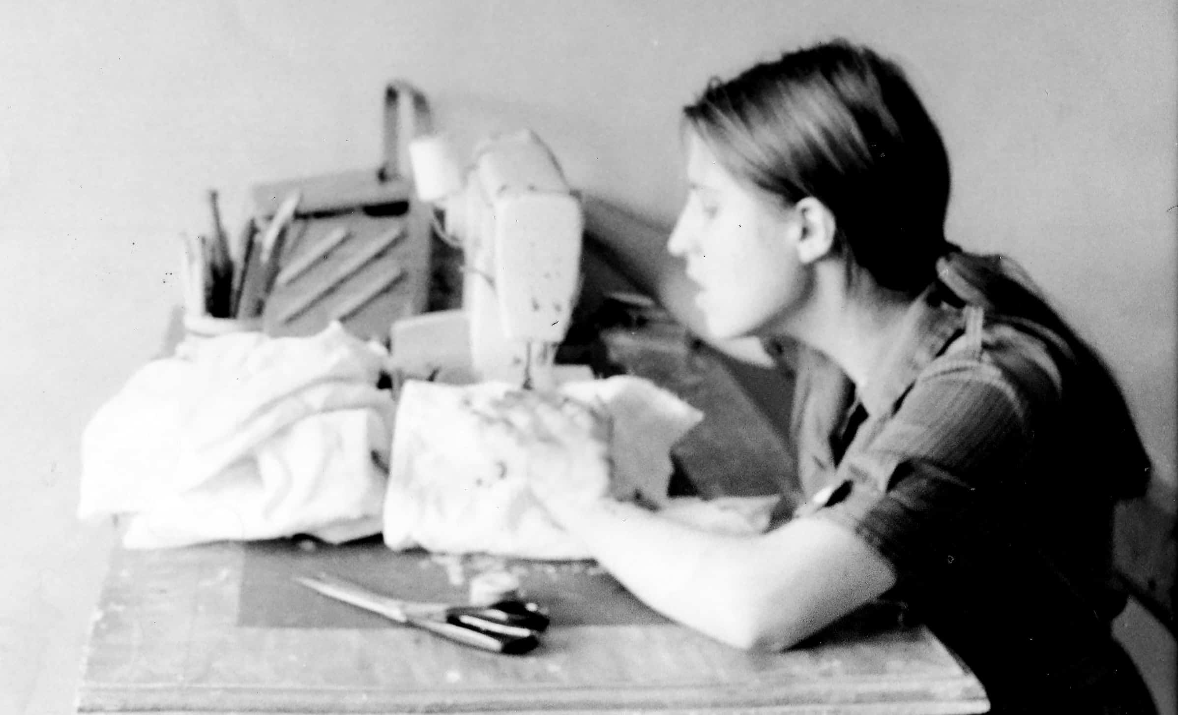 Me sewing
