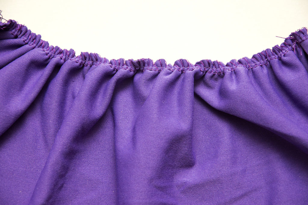 How to gathers on a serger