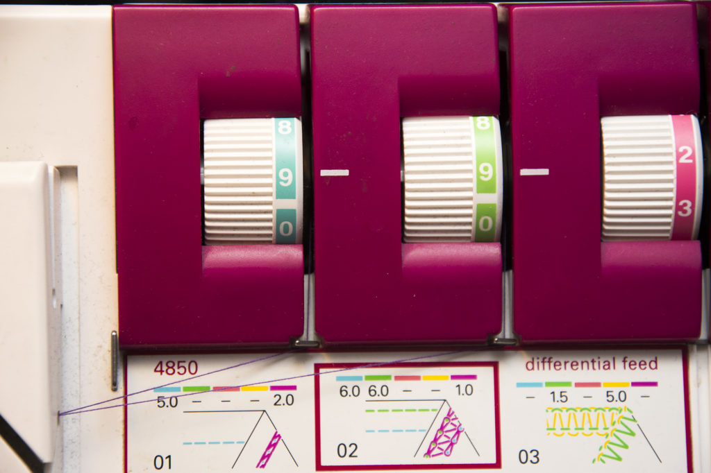 How to gathers on a serger