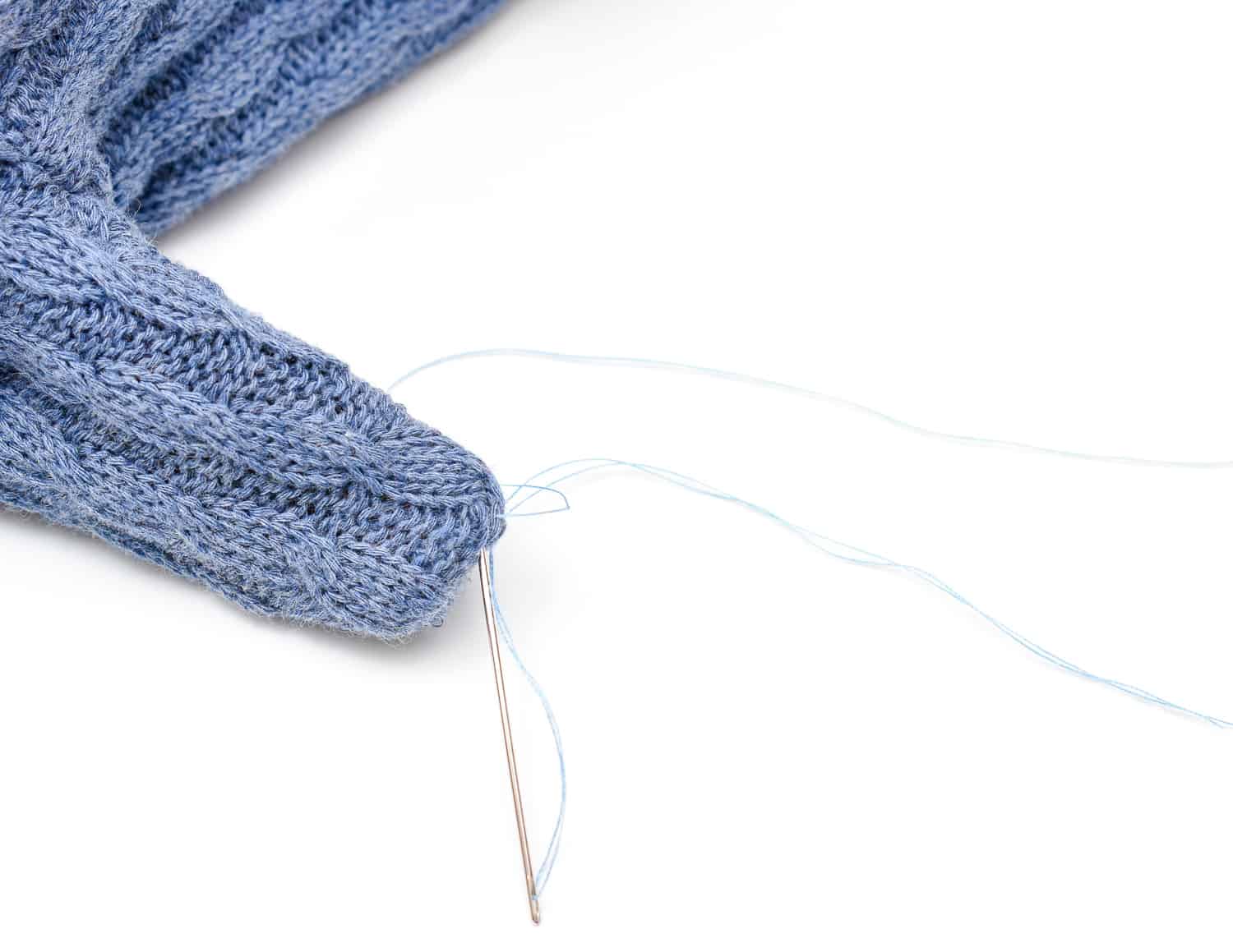 How to lining on mittens