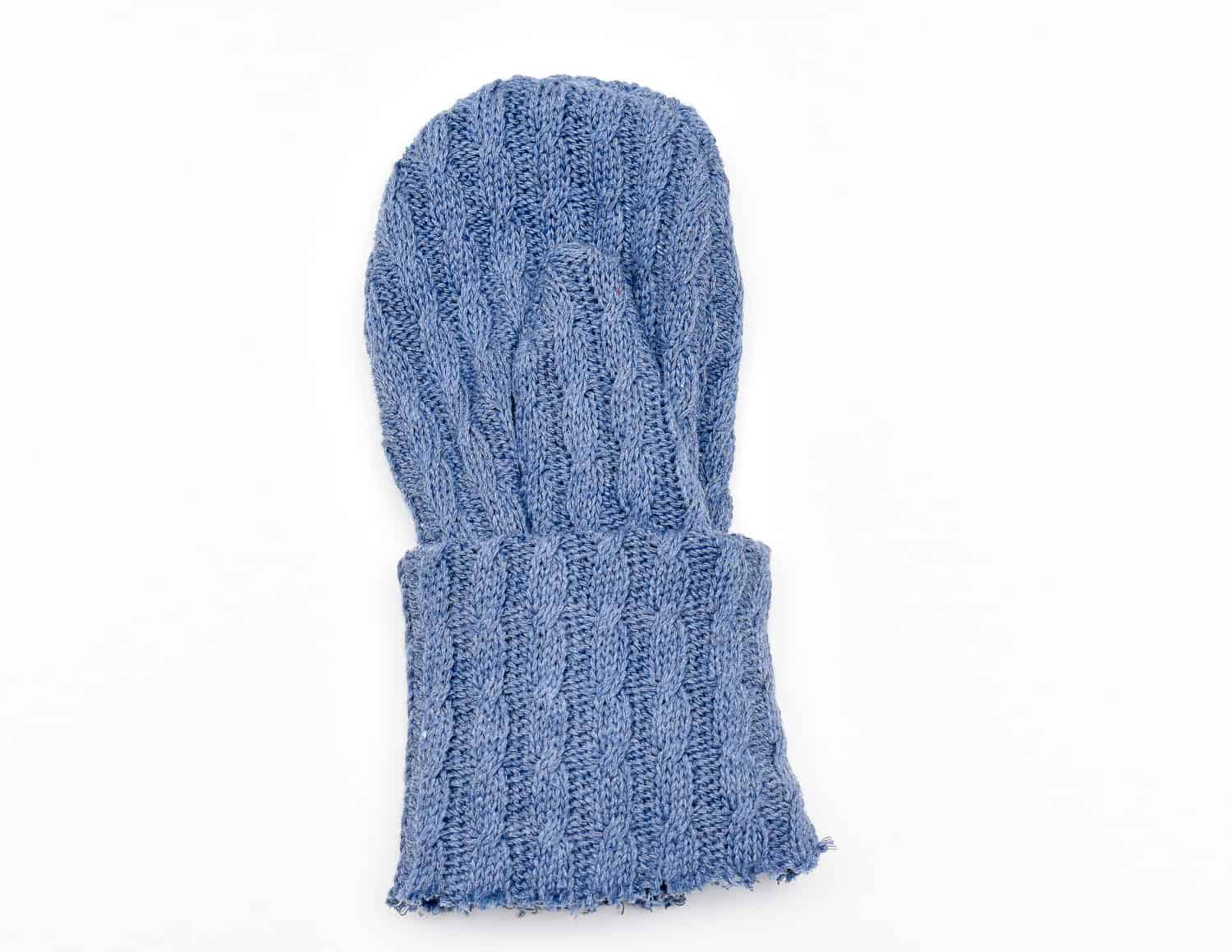 How to lining on mittens