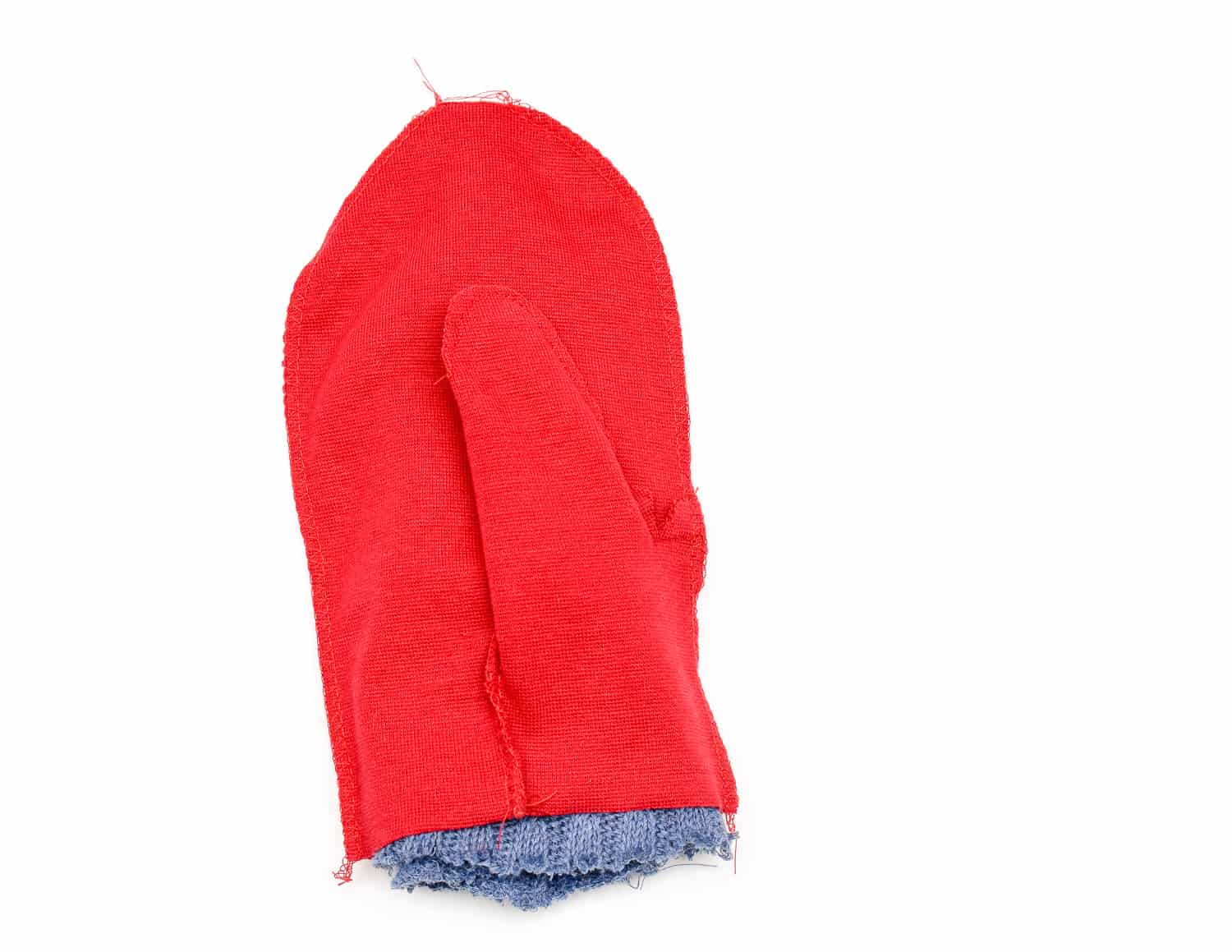 How to lining on mittens