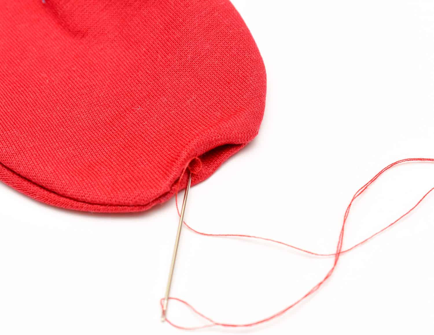 How to lining on mittens