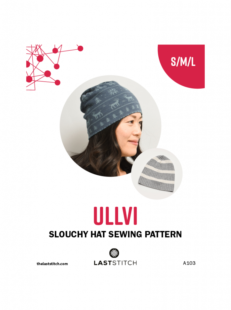 Sewing pattern for knit hats