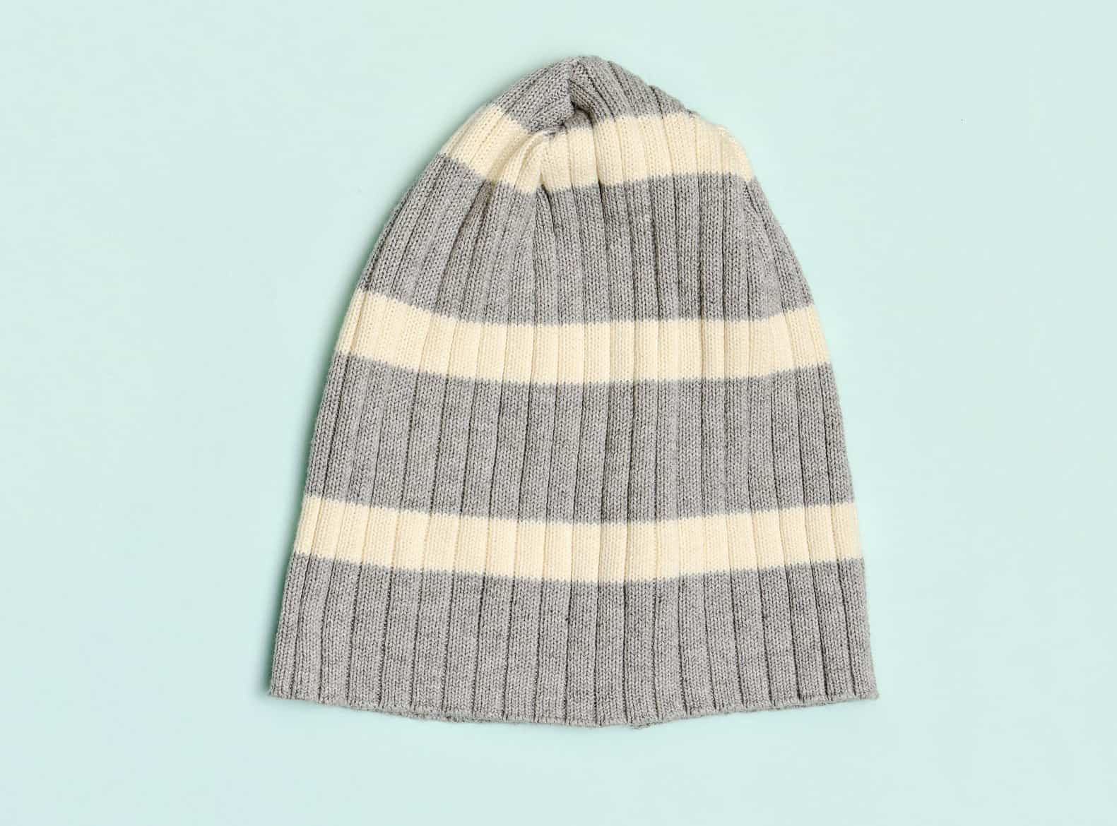 How to sew a knit hat beanie