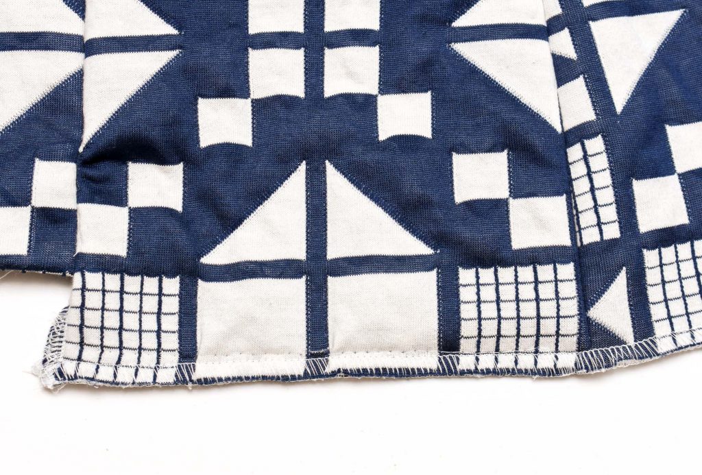 A simple way to add pockets to cardigan. Can be done using a sewing machine