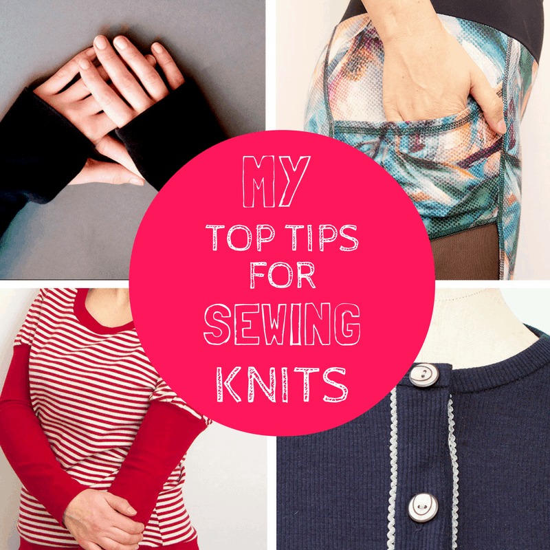 My top tips for sewing knits
